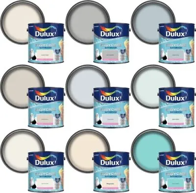 £22.95 • Buy Dulux Easycare Bathroom Soft Sheen Walls & Ceiling's Paint Matt Finish 2.5L