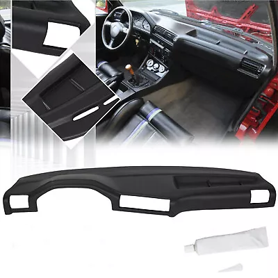 Dashboard Cap Cover Fit For BMW E30 3 Series Dash Black 1984-1991 318i 325i • $52