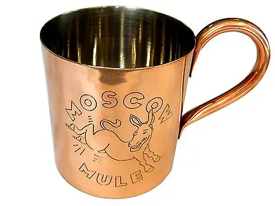 Moscow Mule Copper Cups Set Of 2 Mugs - 12 Ounces Each • $19.99
