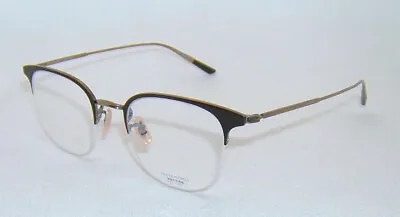 Oliver Peoples Wilkins Ov1162t 5216 Brown Antique Gold Eyeglasses Frames Glasses • £169