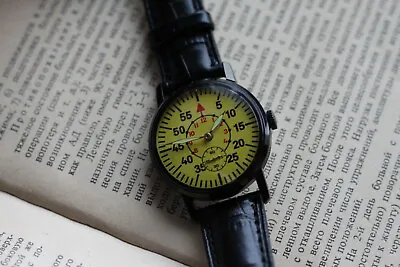 $89 • Buy Pobeda Pilot (Laco) ZIM Men's Mechanical Wrist Watch Soviet USSR MILITARY