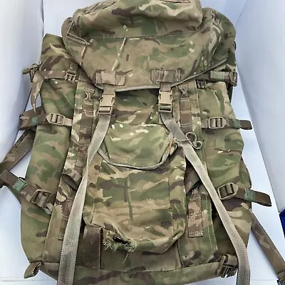 Grade 1 Multicam MTP Army Bergen Rucksack 2014 MTP IRR 120L Convoluted LONG Back • £60