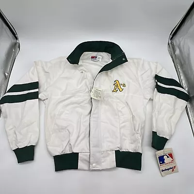 Vintage Oakland A’s 80s Swingster Bomber Jacket Size Small New W/Tags • $29.99