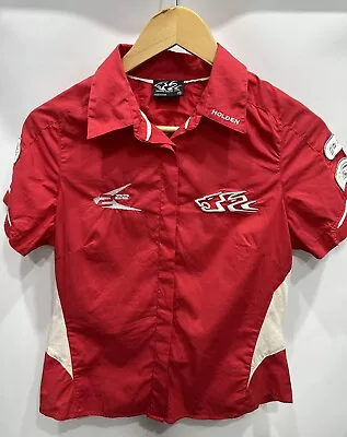 Holden Racing Team Red Shirt OFFICIAL HOLDEN MERCHANDISE Size 10 • $18