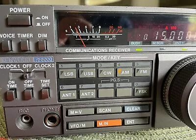 Kenwood R-5000 AM SSB CW Ham Shortwave Receiver ***DXER's CHOICE RADIO UNIT*** • $299.95