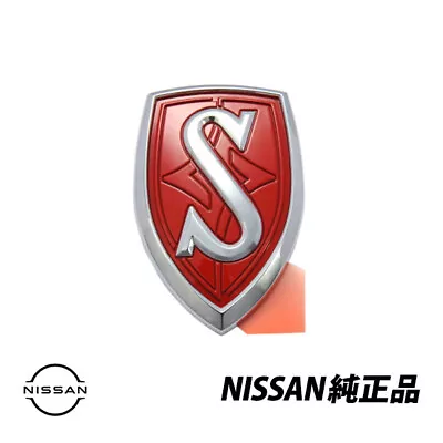 Genuine Nissan Silvia S14 Front Emblem Red 65892-80F05 • $37