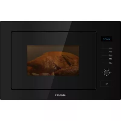 Hisense HB25MOBX7GUK 900 Watt 25 Litres Built In Microwave Black • £144.99