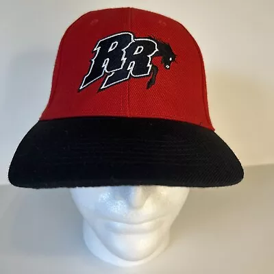 Frisco Rough Riders Minor League Baseball RR Cap Hat Black/Red Horse • $4.96