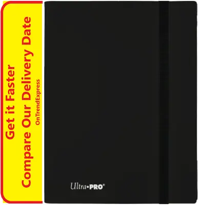 ULTRA PRO ECLIPSE BLACK PRO BINDER FOLDER ALBUM 9 18 POCKET Yugioh MTG Pokemon • $37.90