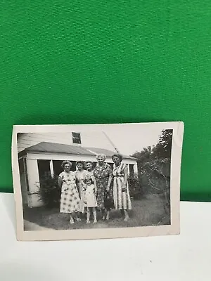 Vintage April 1953 PHOTOGRAPH 3.5 X 2.5” Girls Girls Girls Retro Picture Photos • $2.69