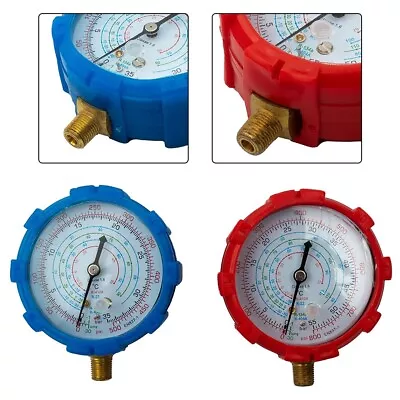 2PCS Set Low & High Pressure Gauge For R22 R404A R134A R410A Air Conditioner • $38.20