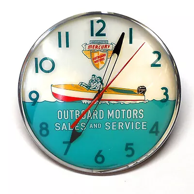 Mercury Outboard Motors Clock Fridge Magnet BUY 3 GET 4 FREE MIX & MATCH • $7.90