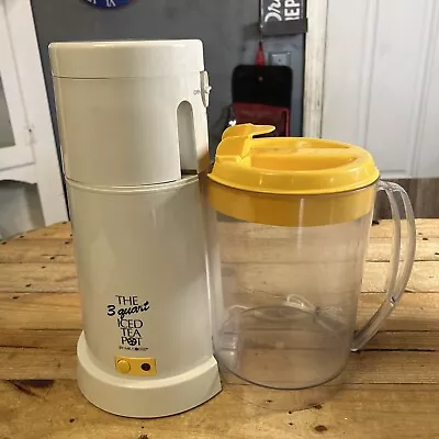 Mr. Coffee The 3 Quart Iced Tea Pot Maker Model TM3.5 Complete • $41.99