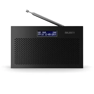 £16.99 • Buy Majority Histon II Portable DAB Radio DAB+ & FM Compact Battery & Mains Black