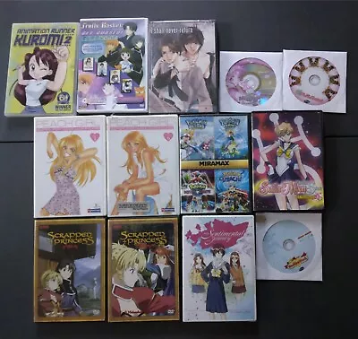 Anime DVDs Lot Of 13 Peach Girl Pokemon Scrapped Princess • $22.99