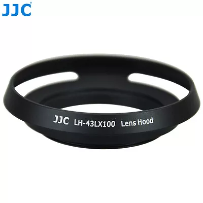 JJC LH-43LX100 Metal Lens Hood For Panasonic LUMIX DMC-LX100 / LEICA D-LUX Ty109 • $21.07