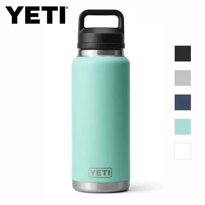 YETI Rambler Bottle 36oz Flask Thermal Travel Insulated Camping - ALL COLOURS • £49.99