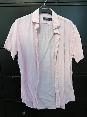 $50 • Buy Polo Ralph Lauren Mens S/S Linen Shirt - Small
