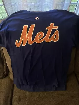 Majestic Ny Mets T Shirt Size Large • $9.99