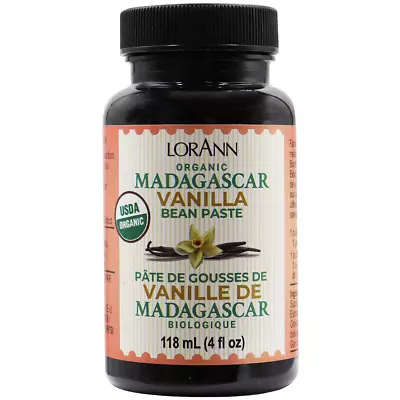 Lorann Organic Madagascar Vanilla Bean Paste 4 Ounce • $27.61