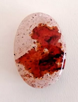 MEXICO Matrix Fire Opal Mexican Cantera Magdalena Strong Color Holed 4.3 Grs • £26.60