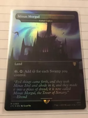 MTG Minas Morgul Cabal Coffers Variant LOTR Tales Of Middle-Earth 0360 NM Foil • $36