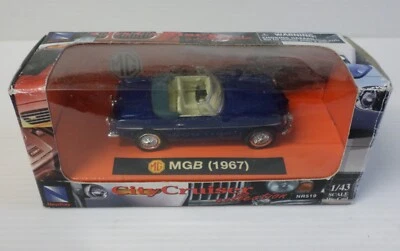 £10 • Buy NEW CITY CRUISER DIECAST CAR - MG MGB ROADSTER 1967 -scale 1:43