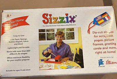 Sizzix - Red Personal Die Cutter Machine By Provo Craft Ellison - New • $50