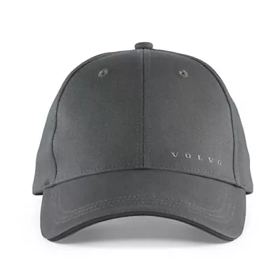 NWT Volvo Cap Hat  Grey With VOLVO Embroidered Rubber Logo • $16.71