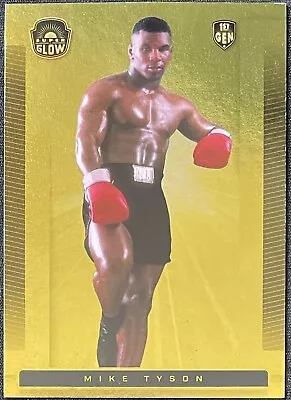 2021 Mike Tyson Super Glow Sports Gold Foil 1st Generation #2 • $2.99