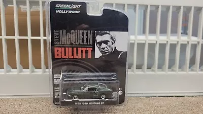 Green Light 1/64 Scale Steve McQueen Bullitt 1968 Ford Mustang Diecast Car • $21.95