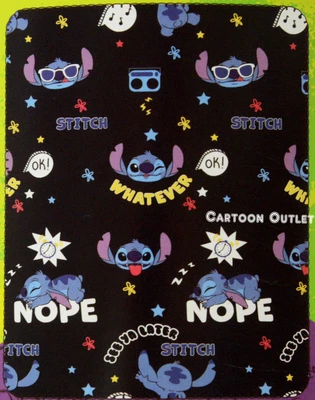 $21.98 • Buy Lilo & Stitch BLANKET 45  X 60  FLEECE THROW Gift Birthday Gift  Stitch Kids