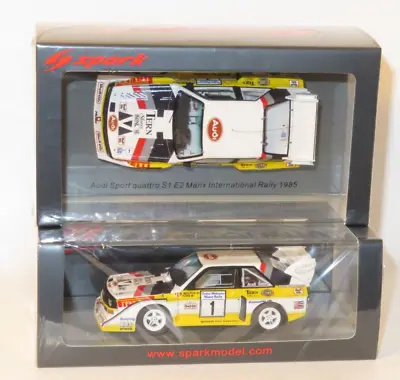 1/43 Audi Sport Quattro S1 E2  Manx International Rally 1985 #1 M.Mouton • £74.95