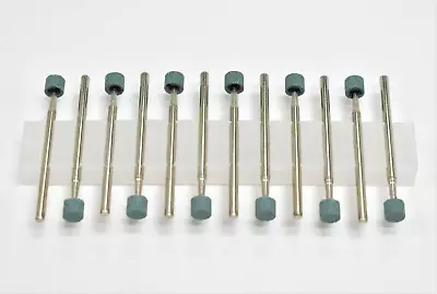 Green Mounted Silicon Carbide Stones C4 Short Barrel 12/pack • $18.50