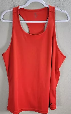 Men's TSLA Red Tank Top Y-Back Muscle Workout Athletic Training Bodybuilding M • $15.08