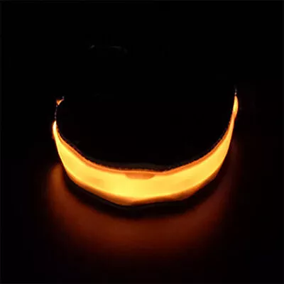 LED Bracelet Band Night Light Safety For Ankle Arm Running Walking Cycling • $7.46