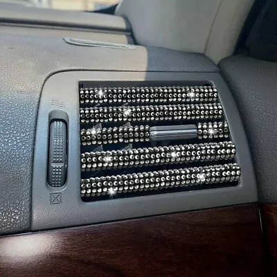 $2.85 • Buy Bling Car Accessories Air Conditioner Vent Outlet U-Shape Seal Strip Trim White