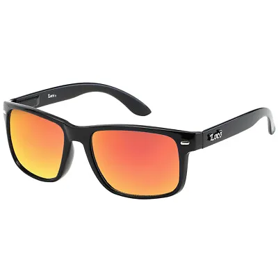 2 Pack Mens Locs Sunglasses Sports Gangster Biker Dark Shades Mirror Super Black • $15.99
