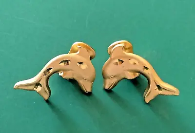 Vintage Dolphin Earrings (77 - 1559) • $9.95