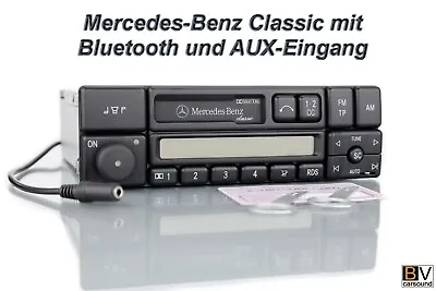 Mercedes Classic Bluetooth & AUX Car Stereo W124 W168 W140 W202 W463 R170 Becker • $456.95