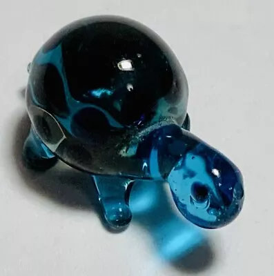 Murano Glass Handcrafted Unique Baby Turtle Figurine Gorgeous • $39.95