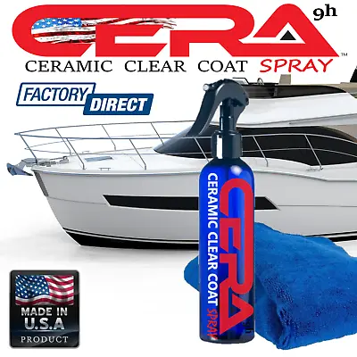 Ceramic Coating Best Marine Boat Wax Polish Gelcoat Metal Salt Protection - Kit • $19.95