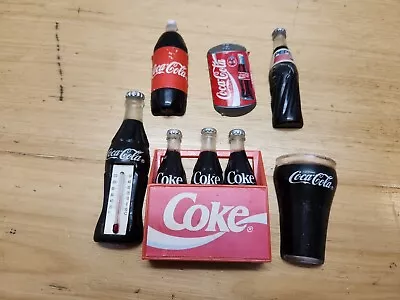 Vintage Coca Cola Pepsi Fridge Magnet Lot • $40