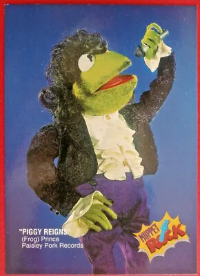 THE MUPPETS - Card #07 - PIGGY REIGNS - (FROG) PRINCE - 1993 • $4.92