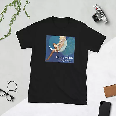 Vintage Blue Moon Silk Stockings Short-Sleeve Unisex T-Shirt • $24.94