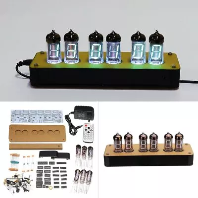 $99.87 • Buy DIY NB-11 Fluorescent Tube Clock IV-11 Kit VFD Vacuum Fluorescent Display Remote