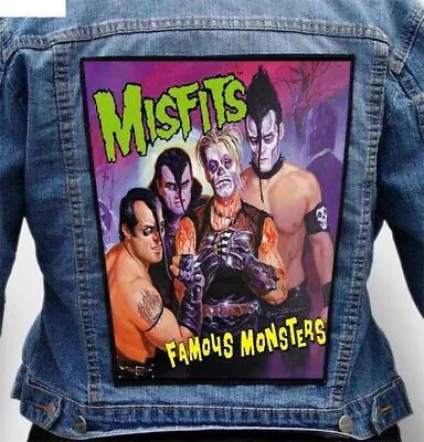 Misfits Monsters - Back Patch Vest High Quality Photo Detail Durable BackPatch • $19.90