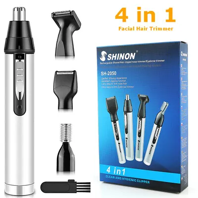 Nose Hair Trimmer For Men Rechargeable Ear And Nose Hair Trimmer Eyebrow Beard* • $14.59