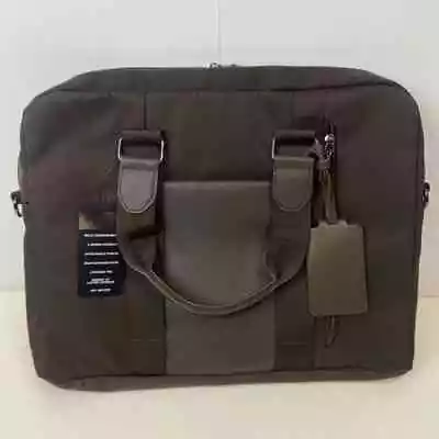 Alfani Laptop Briefcase Shoulder Strap Travel Business Messenger Crossbody Mens • $7.65