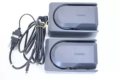 2x Magtek Check Scanner 22522003 MICR MINI RS232 XT/PS2 Dark USA W/ Cord • $24.95